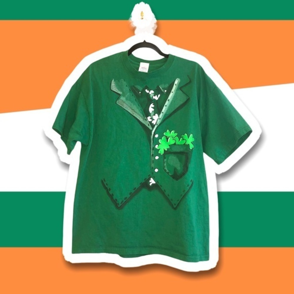 5 for $25 ❄️ St Patrick’s Day Men’s Graphic Print T-shirt‎ XL